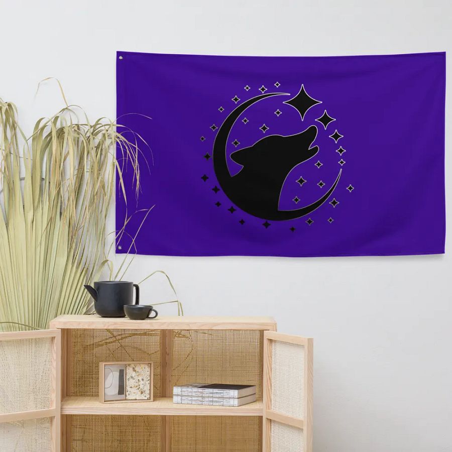 Wolves of Selene Flag product image (7)
