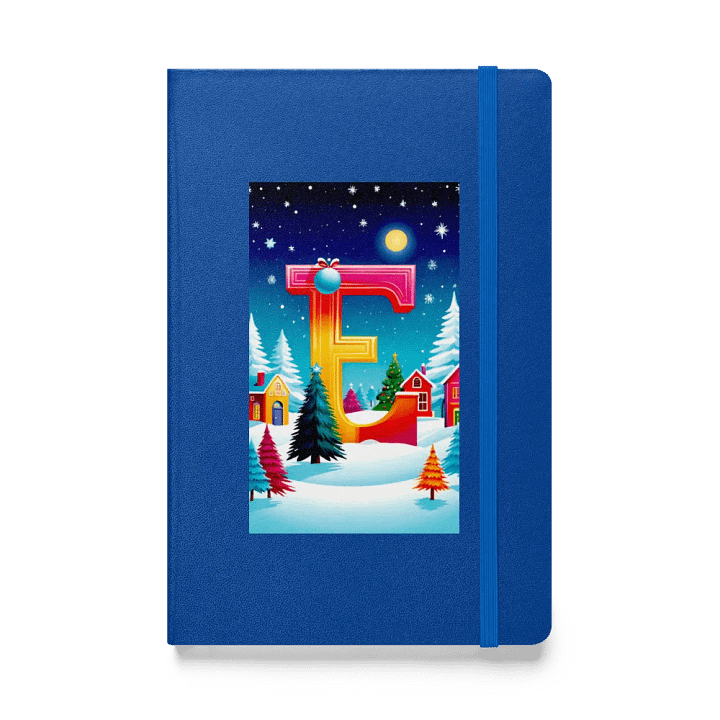 Christmas Monogram Letter E(5) Journal product image (1)