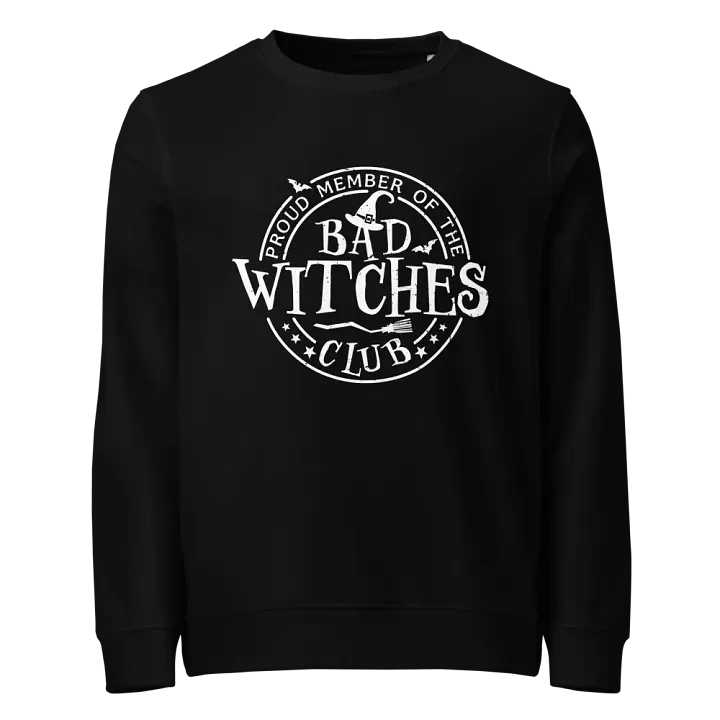 Bad Witches Club Organic Sweatshirt product image (1)