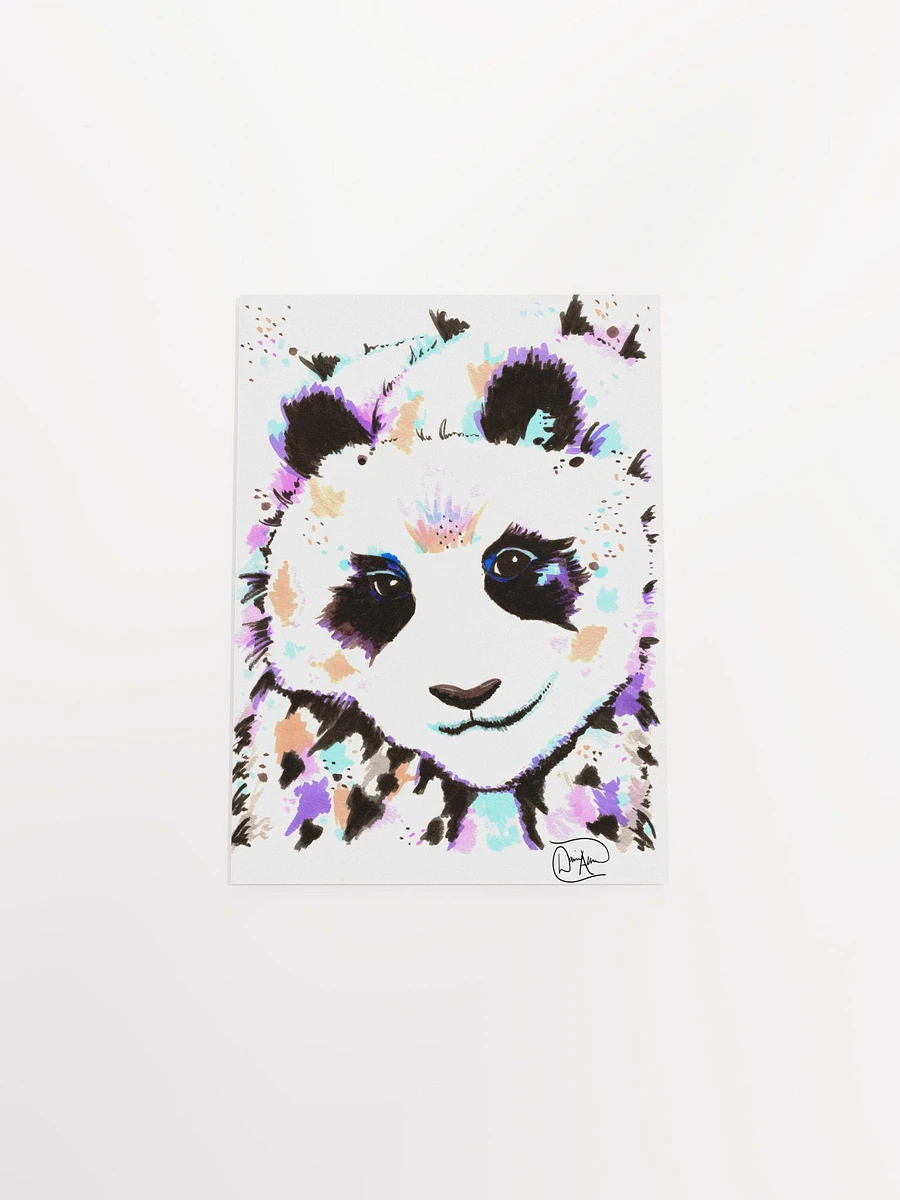 Chaos Panda Watercolour Print product image (4)