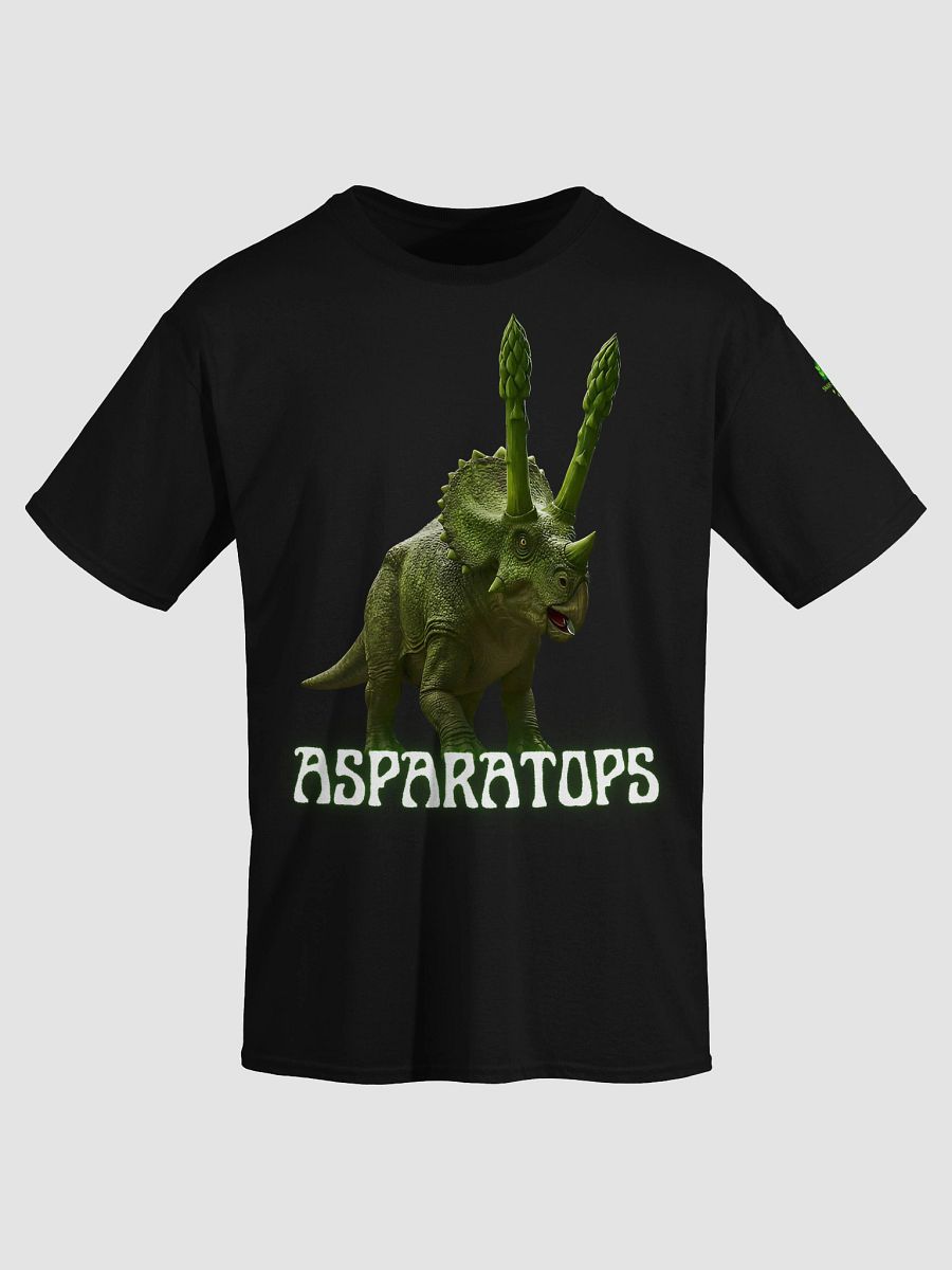 Asparatops - Triceratops and Asparagus Dinosaur Shirt product image (8)