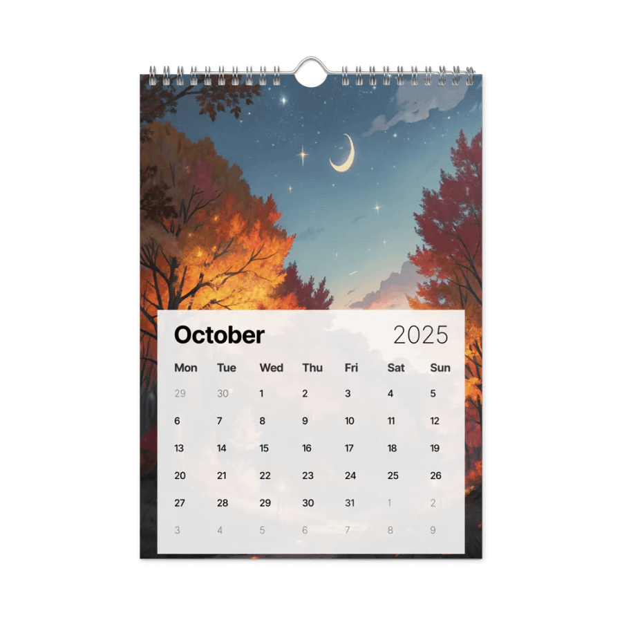 MAGICAL ANIME SEASONS WALL CALENDAR 2025 product image (12)