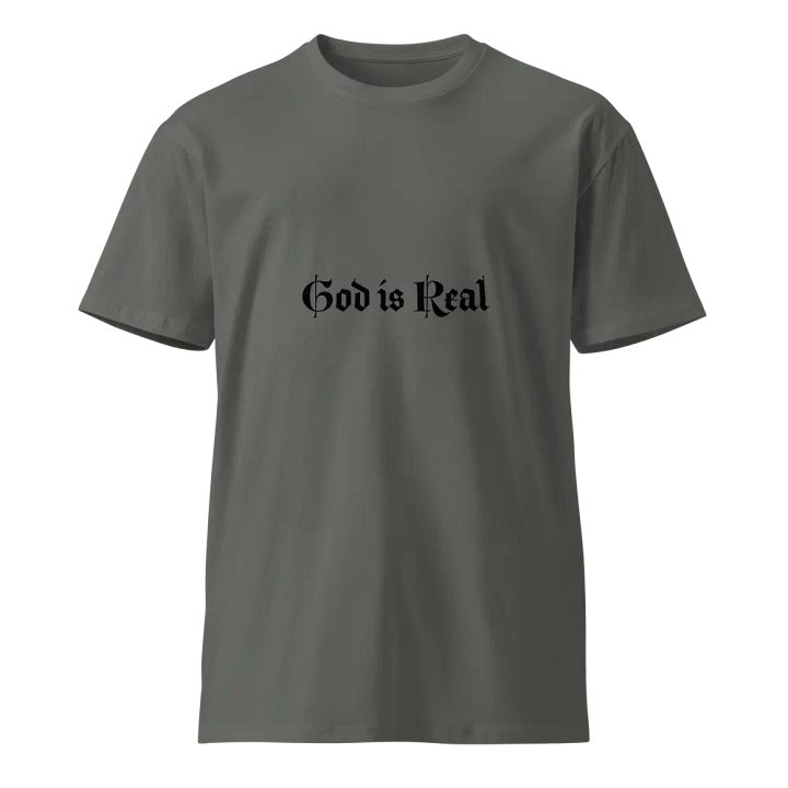 God is Real T-Shirt % Cotton and Comfortable product image (1)