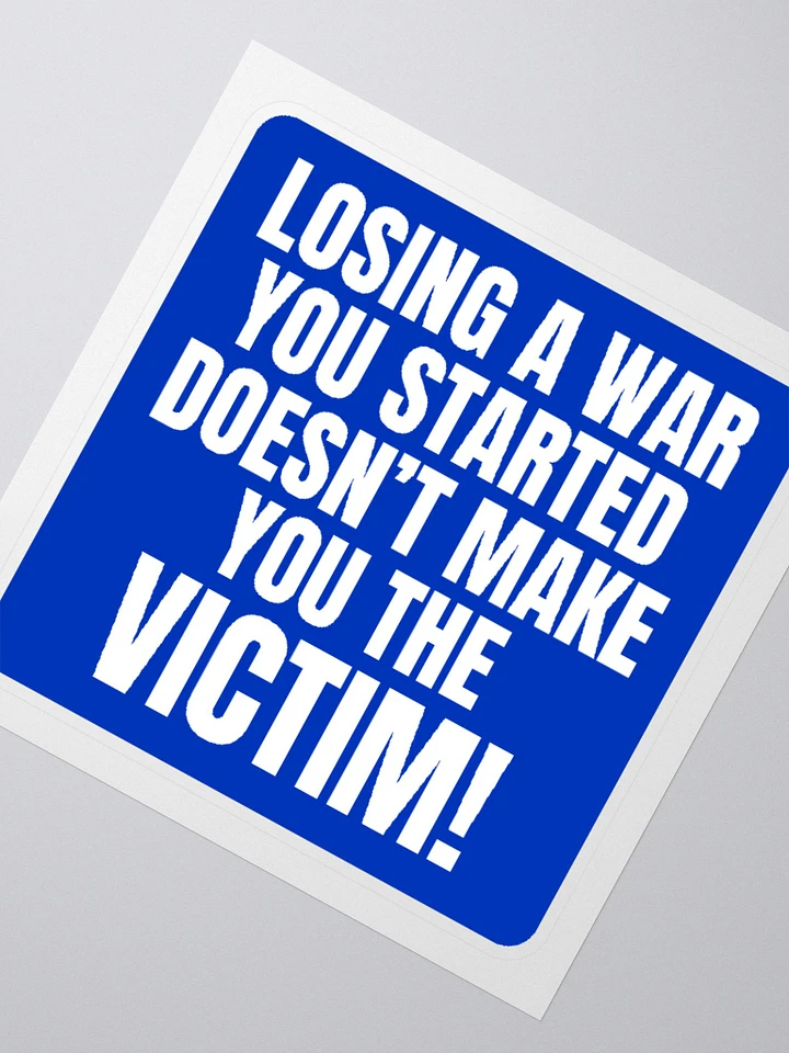 The Victim - Stand with Israel Sticker product image (4)