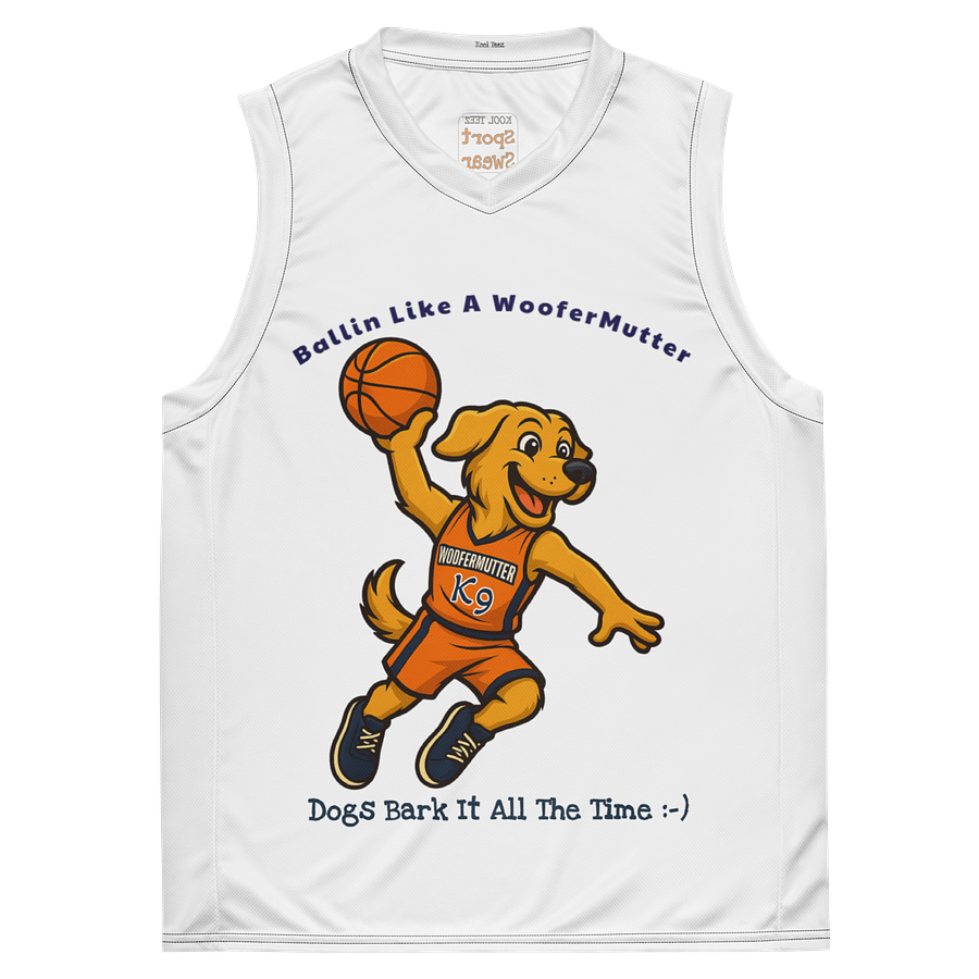 Golden Retriever Unisex Basketball Jersey product image (1)