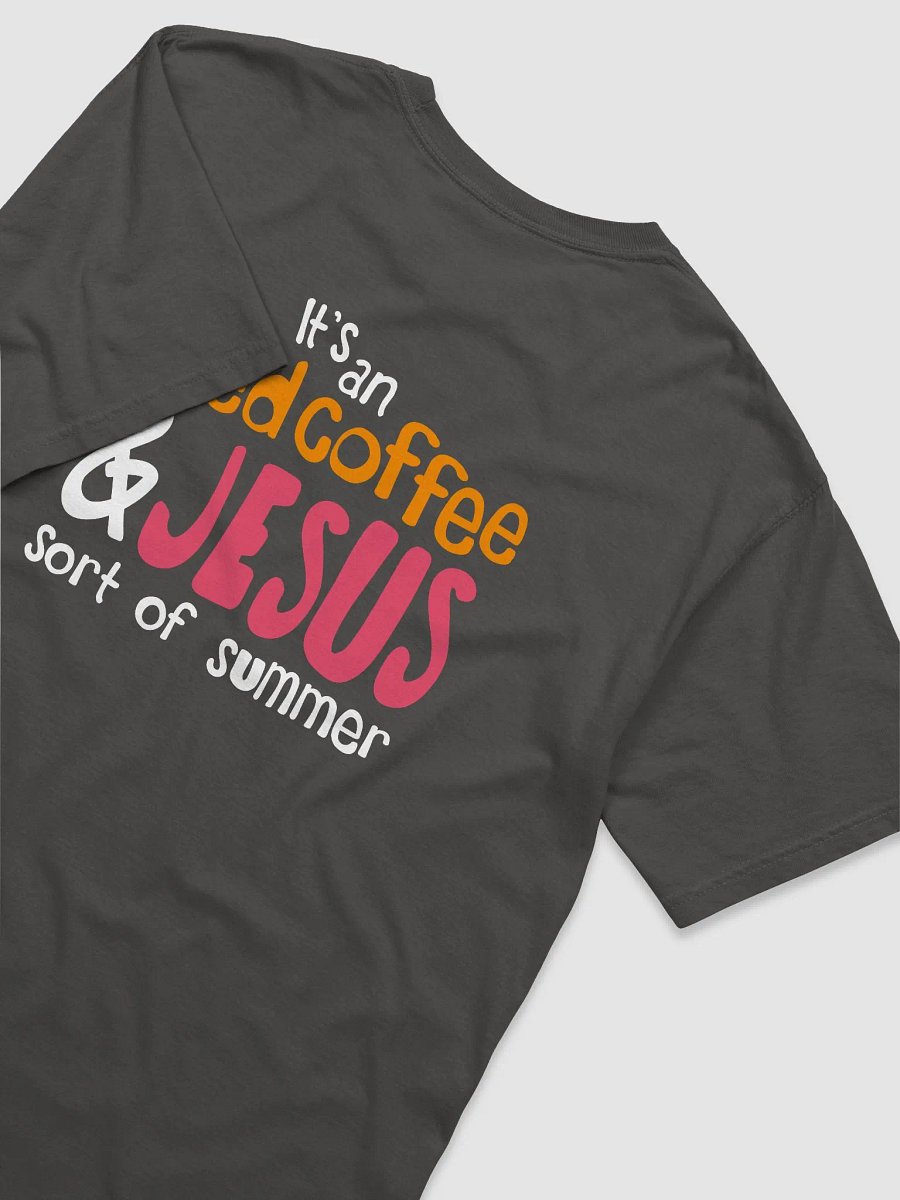 Iced Coffee & Jesus - Comfort Colors Garment-Dyed Heavyweight T-Shirt product image (19)