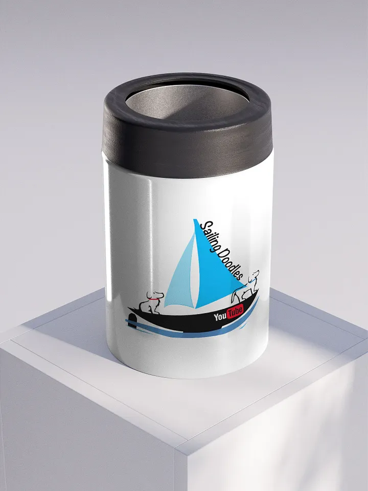 Classic Logo Stainless Steel Koozie product image (1)