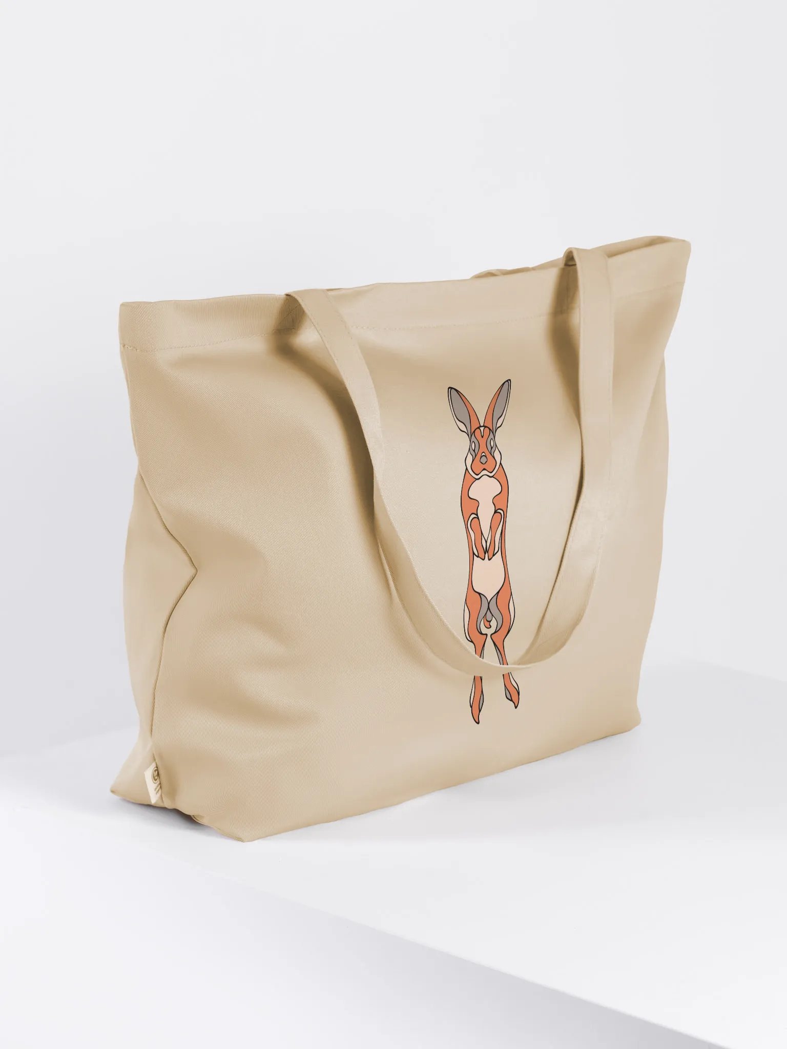 Floating Bunny Tote Bag product image (2)