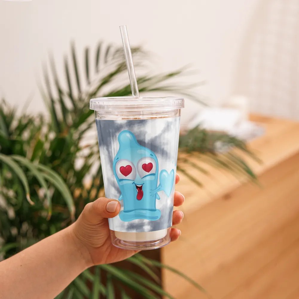 Love Struck Condom Double Wall Tumbler product image (11)