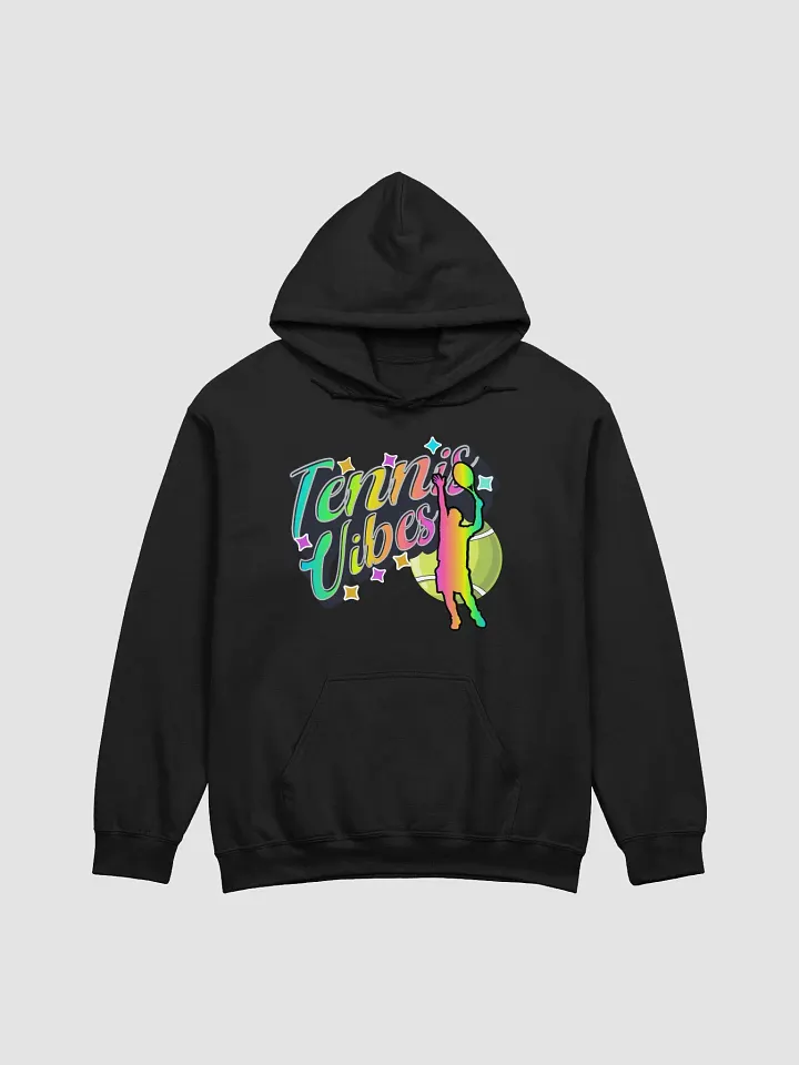 Tennis Vibes Male Neon Rainbow Hoodie product image (1)