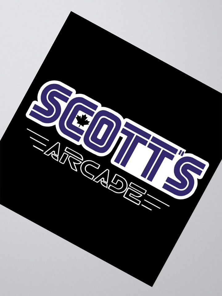Official Scott's Arcade Sticker product image (4)