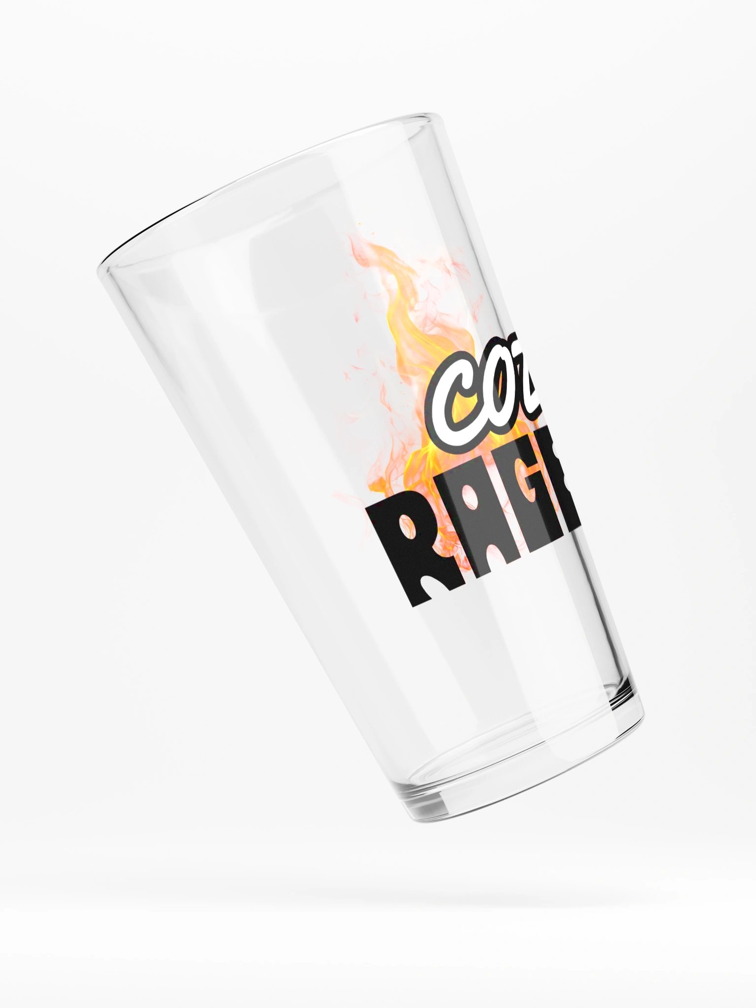 Cozy RAGE Pint Glass product image (4)