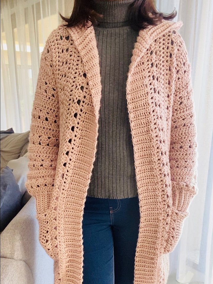 Crochet Cardigan Written Pattern product image (1)