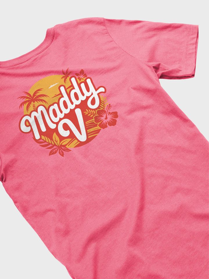 Maddy V Tropical Vibes Cursive T-Shirt product image (41)