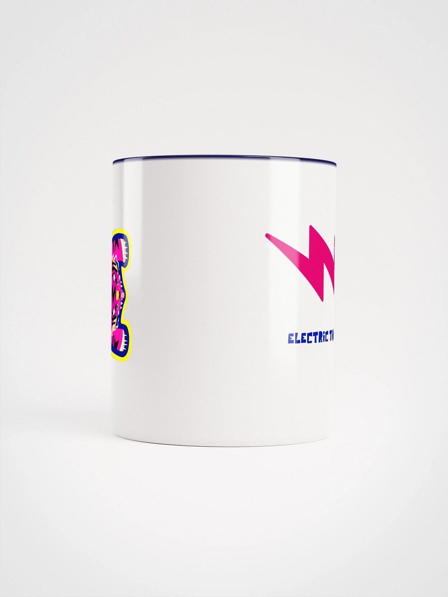 Pink Electric Tiger with Pink Lightning Bolt - Ceramic Mug product image (5)