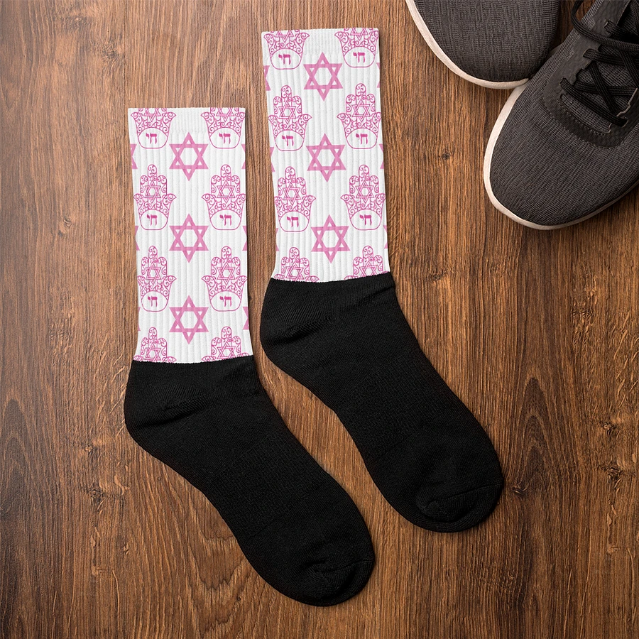 Pink Jewish Socks product image (7)