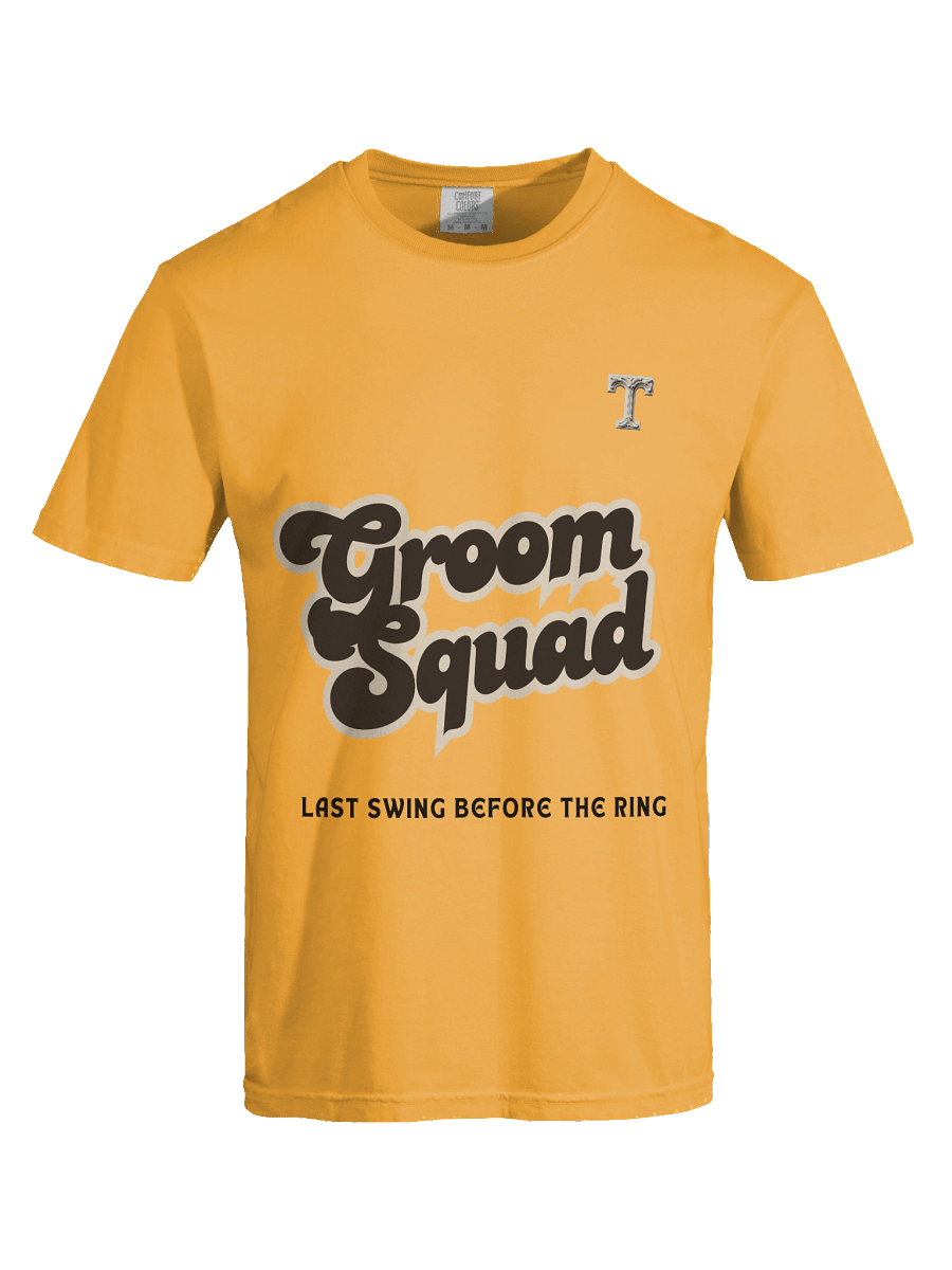 Groom Squad Comfort Colors Tee product image (34)