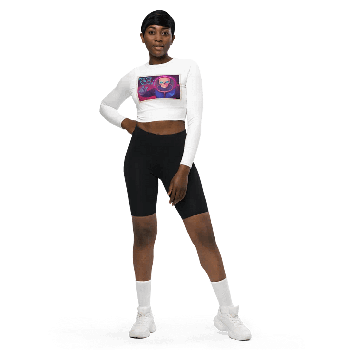 Cosmic Voyager Cropped Long-Sleeve product image (1)