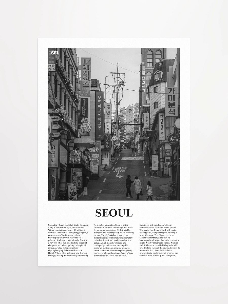 Seoul 05 Newspaper Poster product image (11)