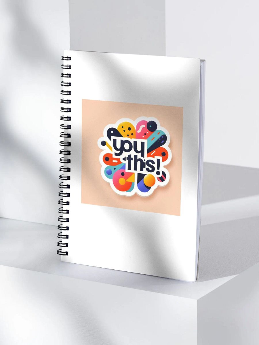 Playful Shapes Spiral Notebook product image (4)