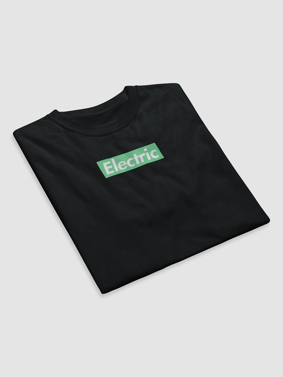 Electric Mint Box Logo Tee - Black product image (4)