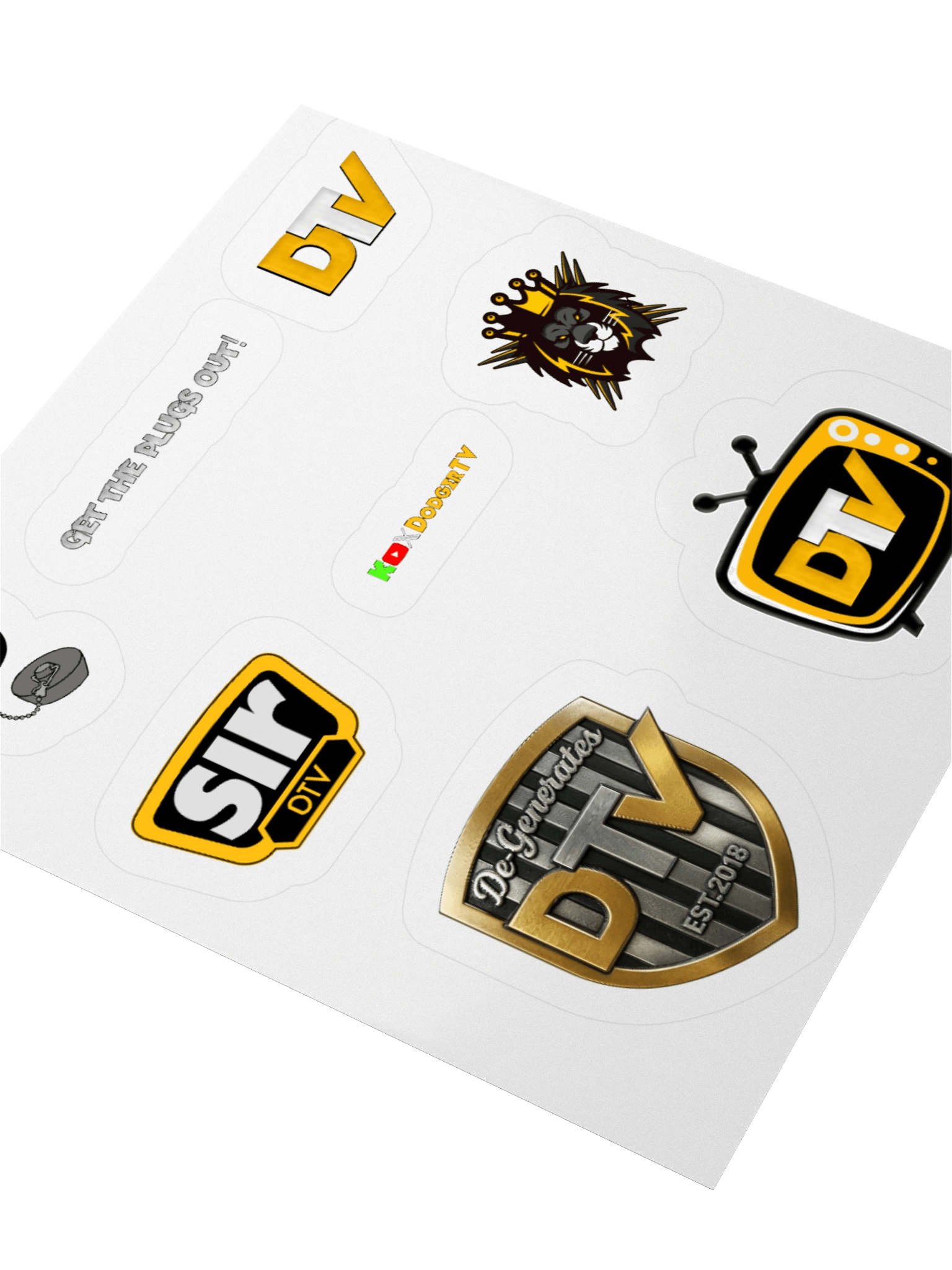 DTV Sticker Collection product image (12)