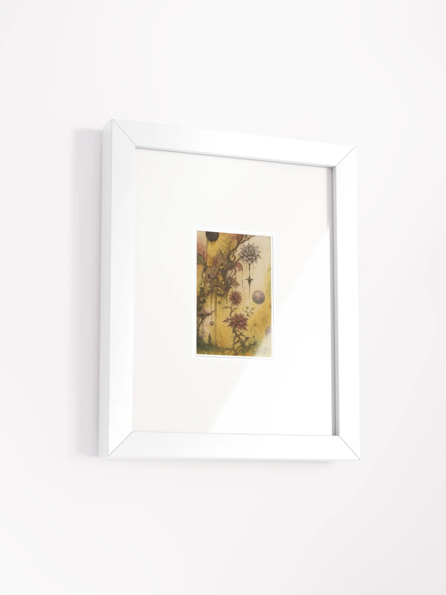 The Secret Garden Sketchbook Artprint Framed product image (2)