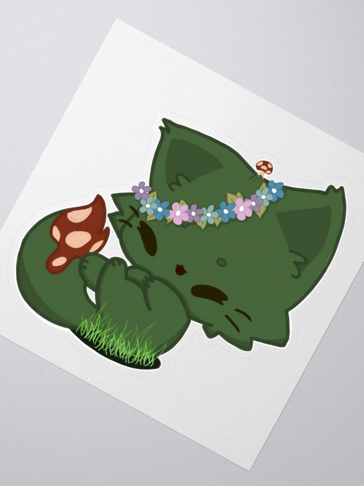 Cottage kitty sticker product image (6)