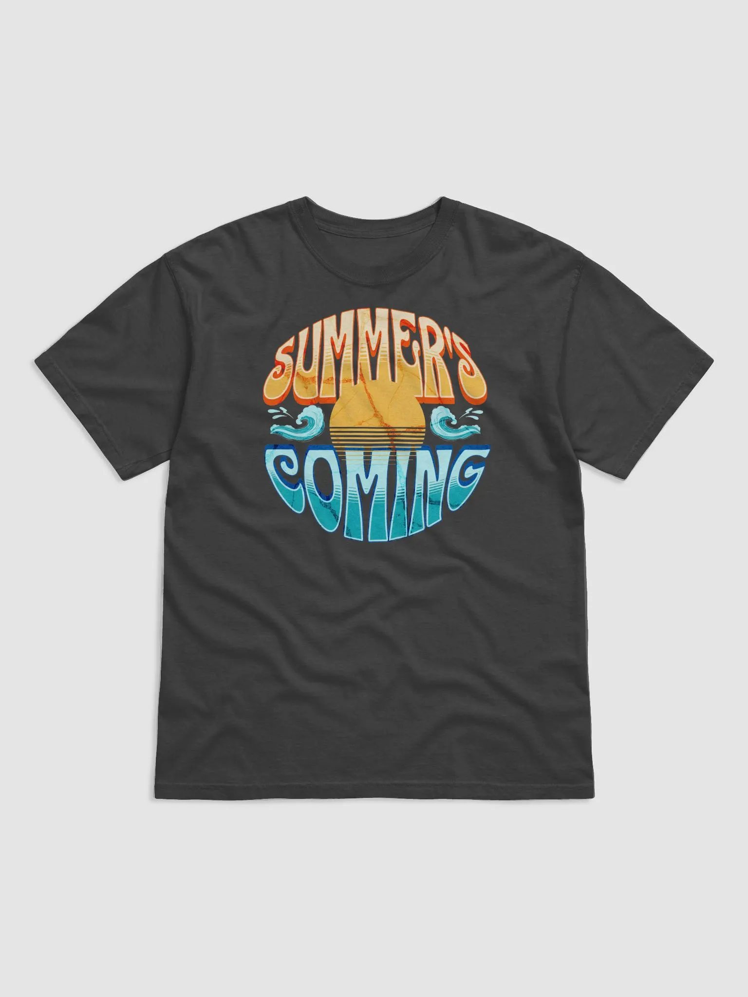 Sunset Waves Summer Tee product image (1)