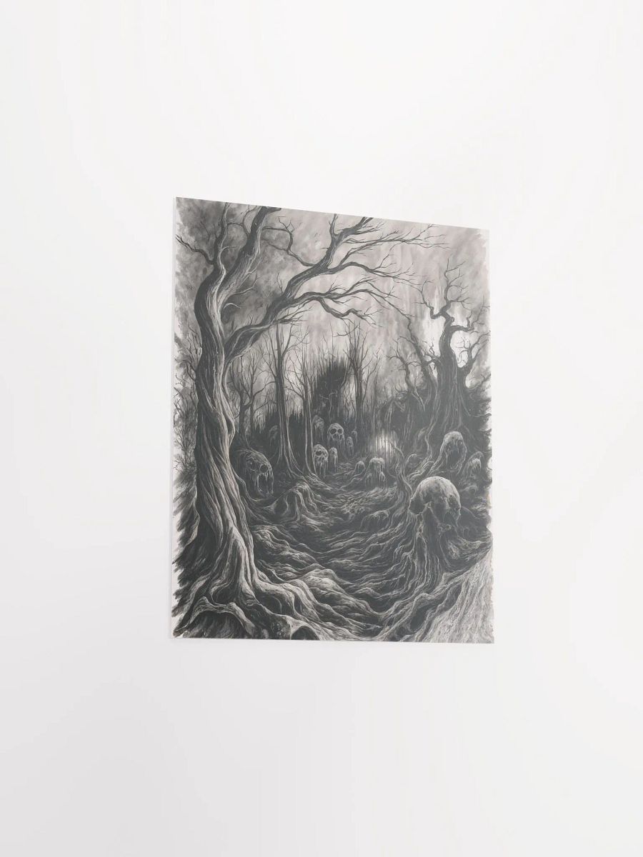 Ethereal Forest Skulls Poster product image (17)
