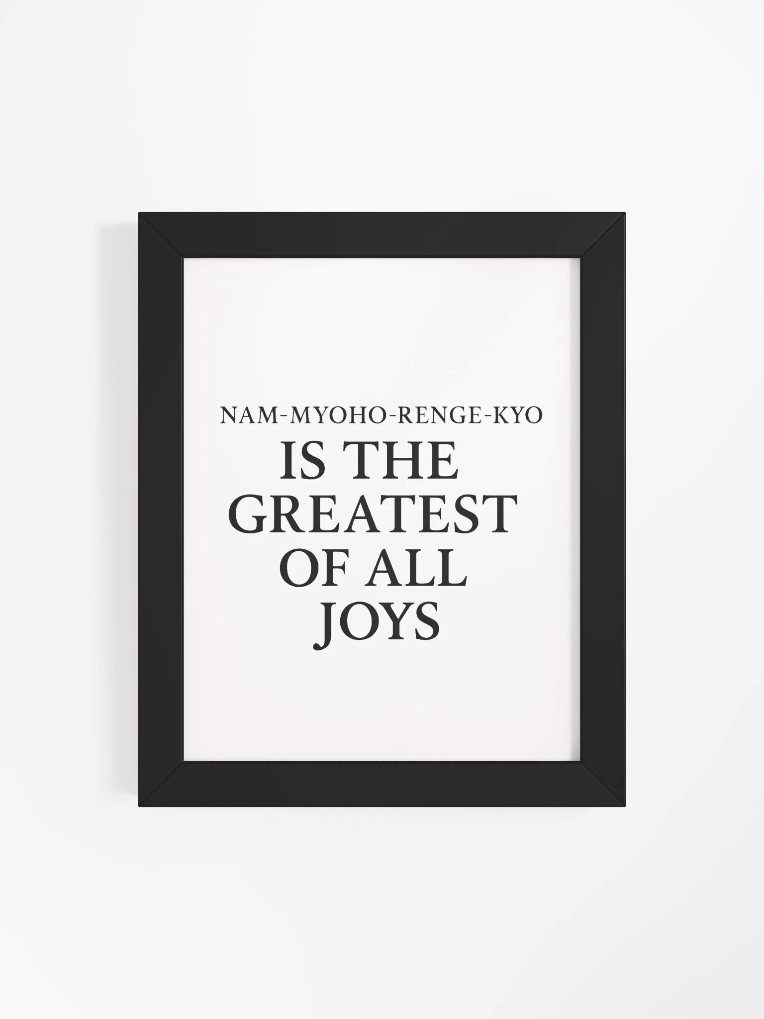 Nam-Myoho-Renge-Kyo Wall Art product image (4)