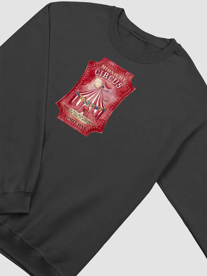 Midnight Circus Crewneck Sweatshirt | Cozy & Durable Unisex Fit product image (2)