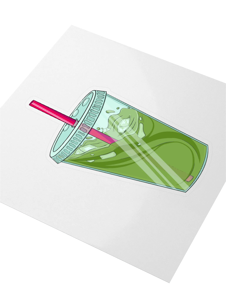 Iced Matcha sticker product image (3)