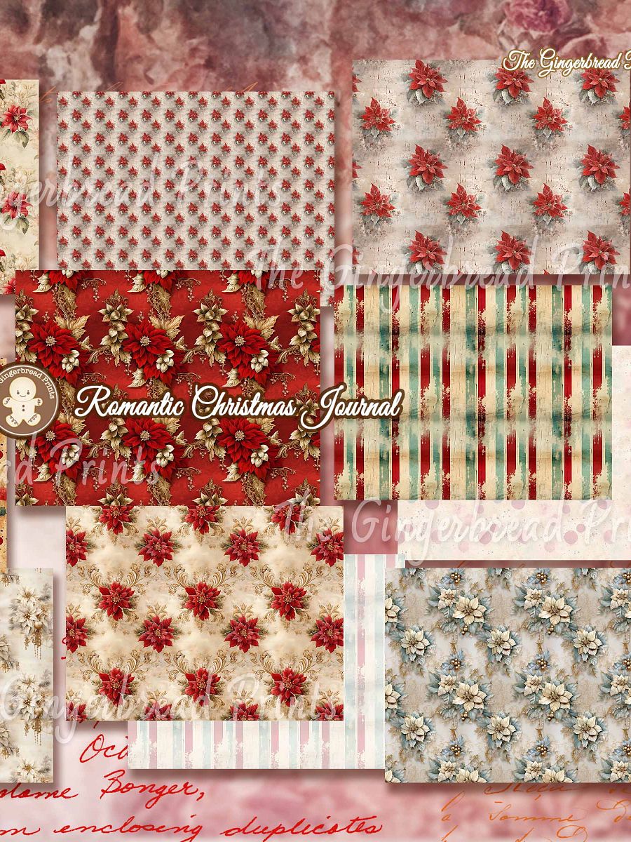 Romantic Christmas Journal kit Digital download only product image (6)
