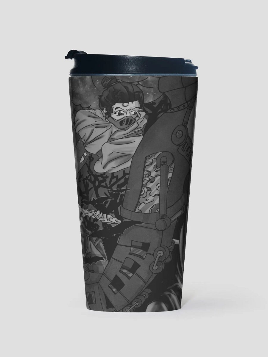 The Crazzie Travel Mug (B&W) product image (1)