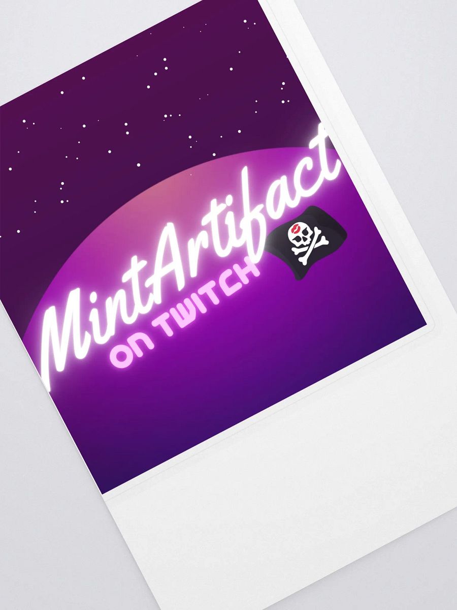 MintArtifact On Twitch Sticker product image (2)