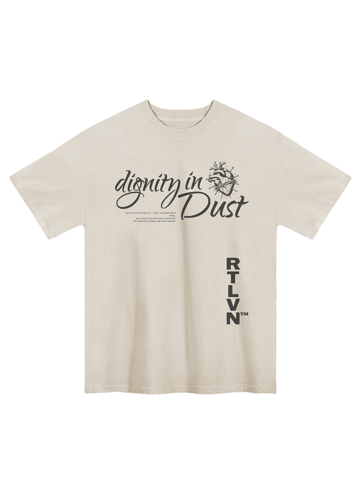"Dignity In Dust" Tee: Carved By Scars. Worn With Pride. 🖤 product image (1)