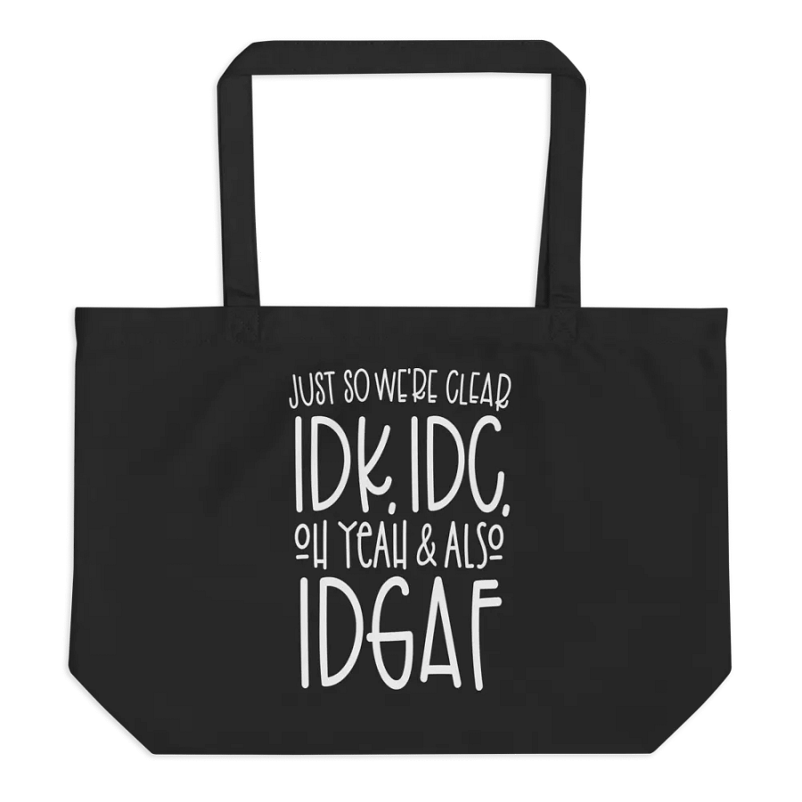 Just So We're Clear Bag product image (1)