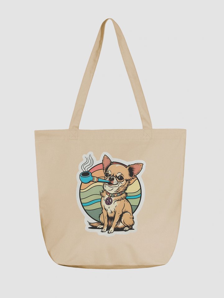 Peaceful Pup Eco Tote Bag product image (1)