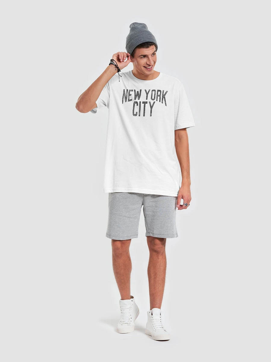 New York City Unisex T-shirt (Black text) product image (44)