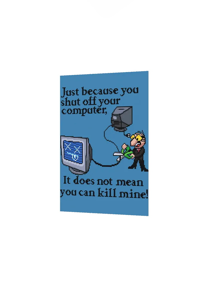 Computer Protest Poster product image (2)