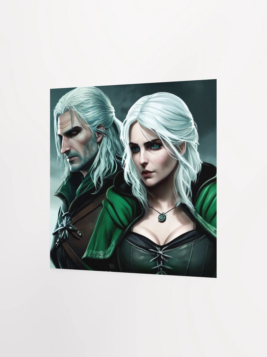 Monochrome Warriors Matte Poster product image (7)