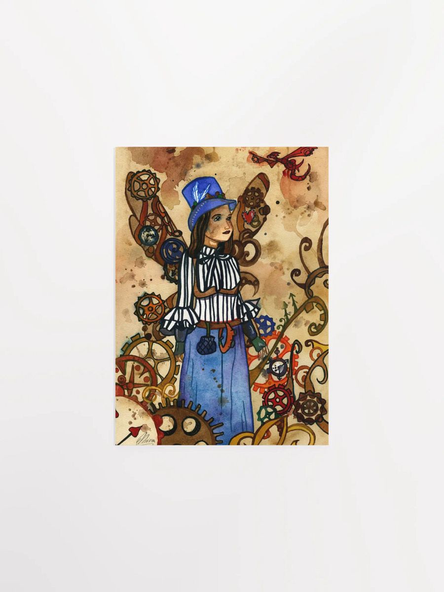 Steampunk Fairy Art Print product image (1)