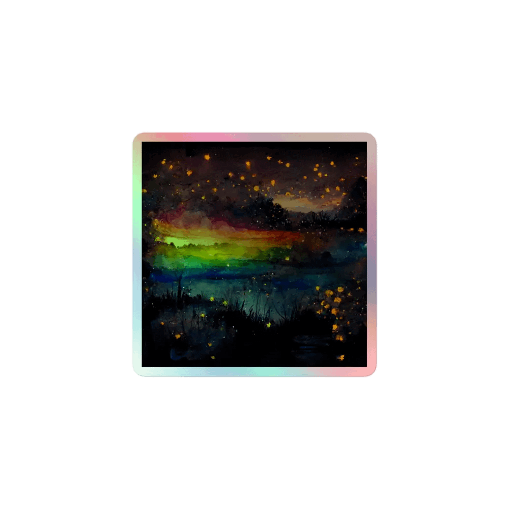 Aurora Dreams Holographic Sticker Sheet product image (1)