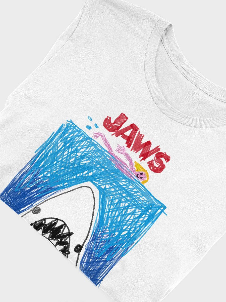 🦈 "JAWS" CreepyKids Horror Girl Tee Art Print 💀 product image (5)
