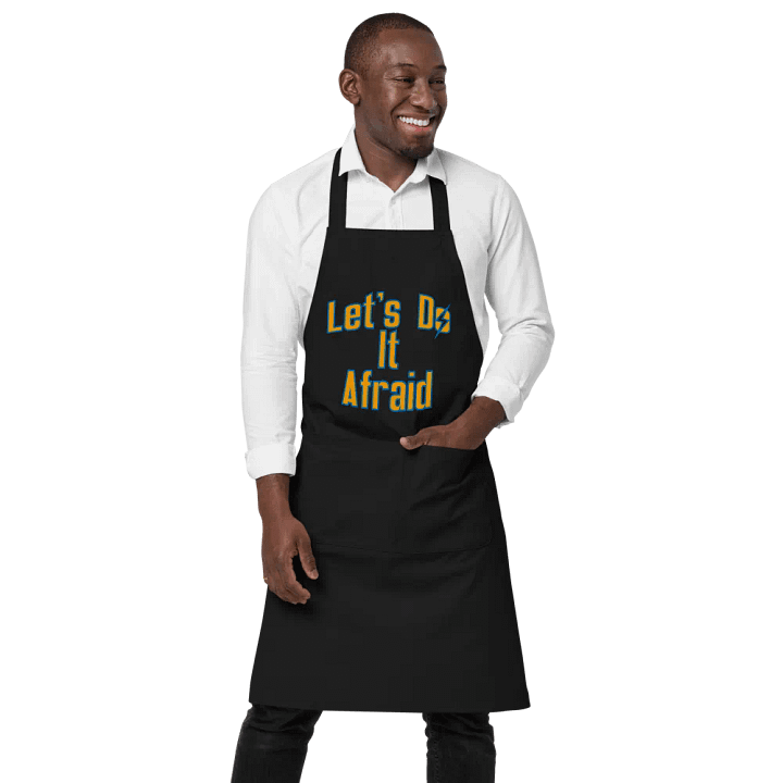 Let's Do It Afraid Apron product image (1)