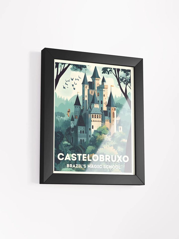 Castelobruxo Magical School Vintage Travel Poster product image (2)