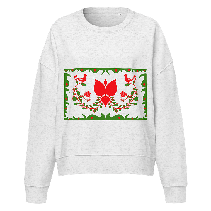 Hungary's Traditions Garden Organic Sweatshirt product image (1)