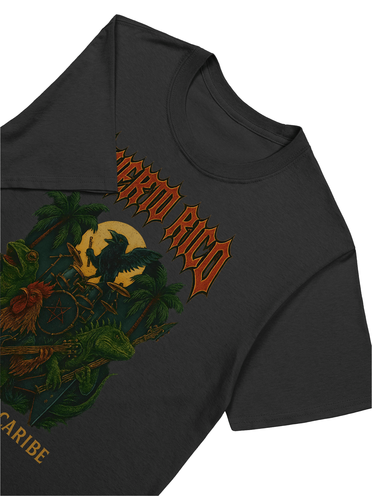 Puerto Rico Bestias del Caribe Band T-Shirt product image (2)
