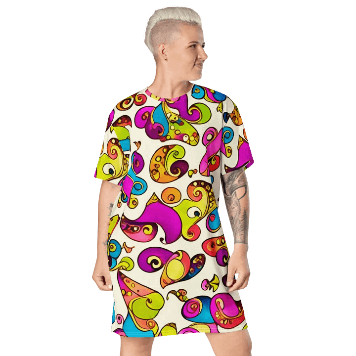 Tropical Paradise T Shirt Dress product image (1)